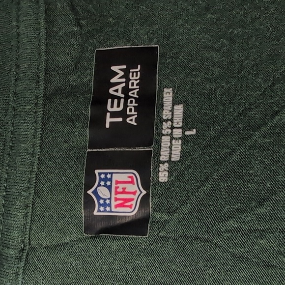 Green Bay Packers Slinky Classic V Neck Short Sleeve WMNS Shirt SZ L - Picture 10 of 11